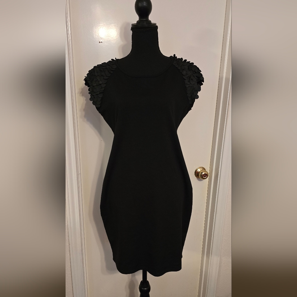 #6701 Wassio women's dress color black size medium